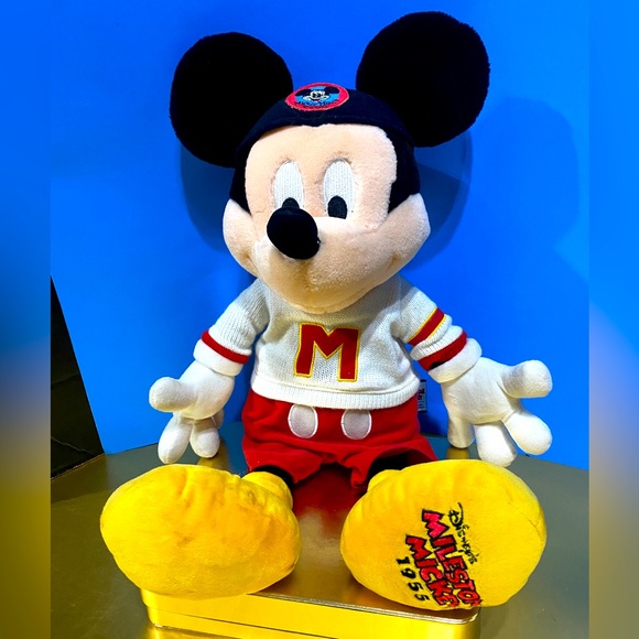 DISNEY VTG 90s MICKEY MOUSE CLUB MOUSEKETEER MILESTONE MICKEY 1955 EXCLUSIVE 20” - Picture 6 of 13